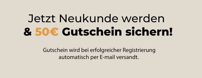 Gutschein zur Registrierung