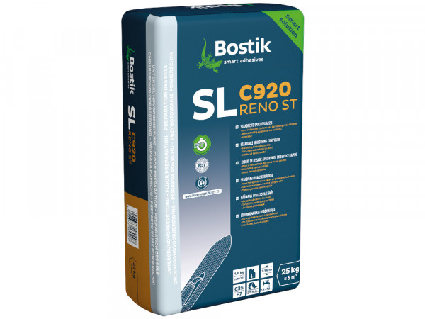 BOSTIK SL C920 Reno ST, standfeste Spachtelmasse, Inhalt: 25 kg, Verbrauch ca. 1,6 kg/m² pro 1 mm_1